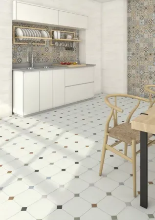 Czym wyróżniają się płytki kuchenne imitujące lastryko?