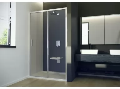 Drzwi prysznicowe Actis 100x 195 - szkło przejrzyste