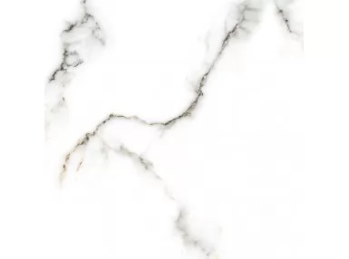 Carrara poler Rett. 60x60. Płytka gresowa, biały marmur.