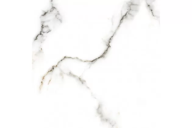 Carrara poler Rett. 60x60. Płytka gresowa, biały marmur.
