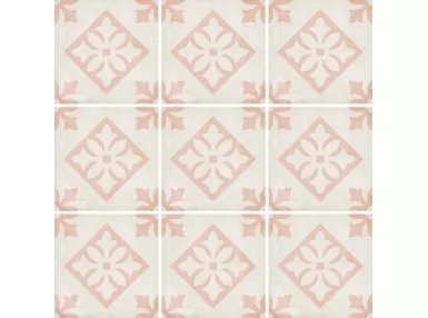 Art Nouveau Padua Pink 20x20 - płytka gresowa