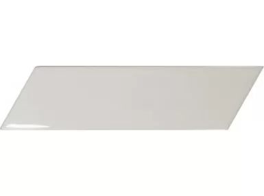 Chevron Wall Light Grey Left 18,6x5,2 - szara płytka ścienna typu szewron