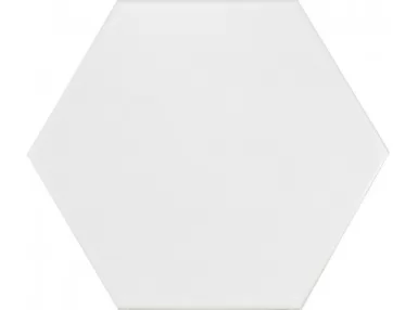 Hexatile Blanco Mate 17,5x20 - płytka heksagonalna gresowa