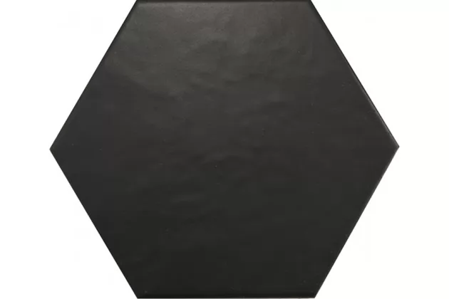 Hexatile Negro Mate 17,5x20 - płytka heksagonalna gresowa