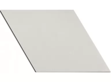 Rhombus White Smooth 14x24 - Biała płytka gresowa