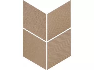 Rhombus Taupe 14x24 - Płytka gresowa brązowa