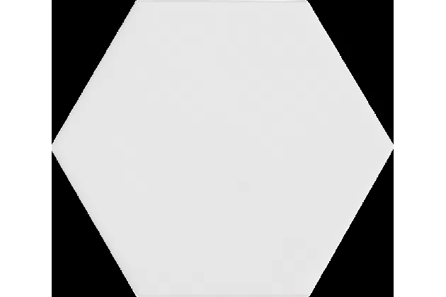Kromatika White 11,6x10,1 - Biała płytka gresowa heksagonalna