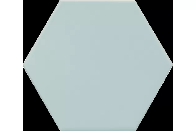 Kromatika Bleu Clair 11,6x10,1 - Błękitna płytka gresowa heksagonalna