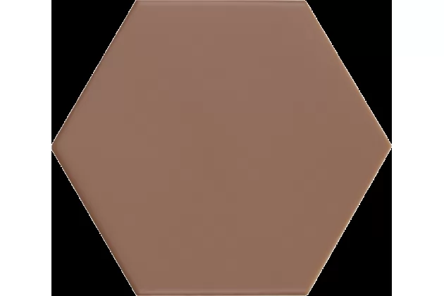 Kromatika Clay 11,6x10,1 - Jasno brązowa płytka gresowa heksagonalna
