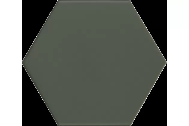 Kromatika Green 11,6x10,1 - Zielony płytka gresowa heksagonalna