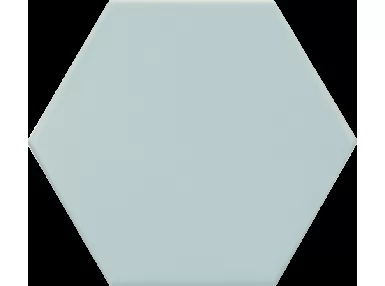 Kromatika Denim Blue 11,6x10,1 - Jasno niebieska płytka gresowa heksagonalna