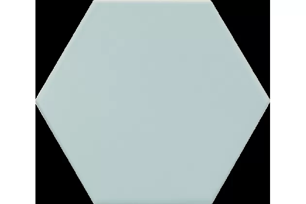 Kromatika Denim Blue 11,6x10,1 - Jasno niebieska płytka gresowa heksagonalna