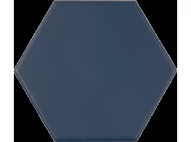 Kromatika Naval Blue 11,6x10,1 - Niebieska płytka gresowa, heksagonalna