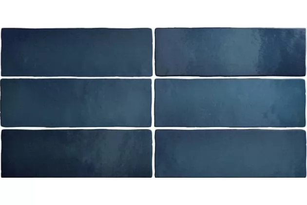 Magma Sea Blue 6,5x20 - Granatowa płytka ścienna