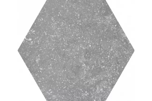 Coralstone Hexagon Grey 29,2x25,4 - Heksagonalna płytka gresowa imitująca kamień