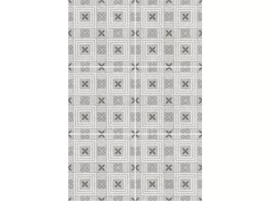 Micro Canvas 20x20 - Wzorzysta płytka gresowa lastryko typu patchwork