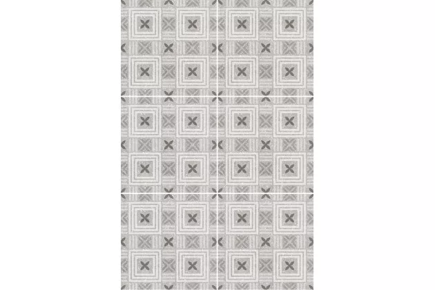 Micro Canvas 20x20 - Wzorzysta płytka gresowa lastryko typu patchwork