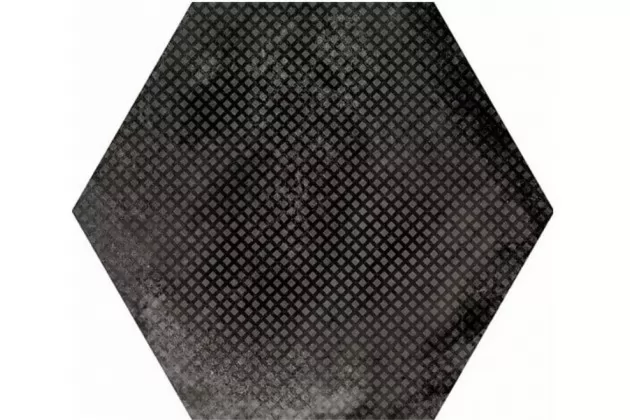 Urban Hexagon Mélange Dark 29,2x25,4 - Heksagonalna płytka gresowa