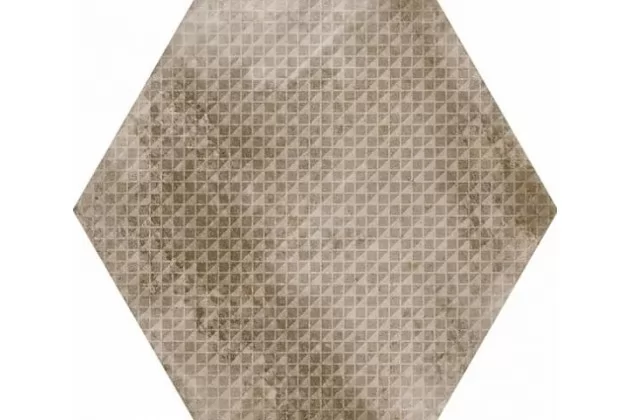 Urban Hexagon Mélange Nut 29,2x25,4 - Heksagonalna płytka gresowa