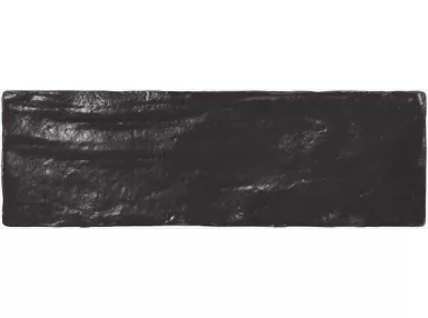 Mallorca Black 6,5x20 - Czarna płytka ścienna