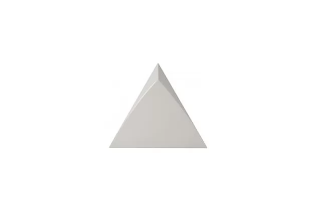 Magical 3 Tirol Light Grey 10,8x12,4 - Jasno-szara trójkątna płytka ścienna 3D
