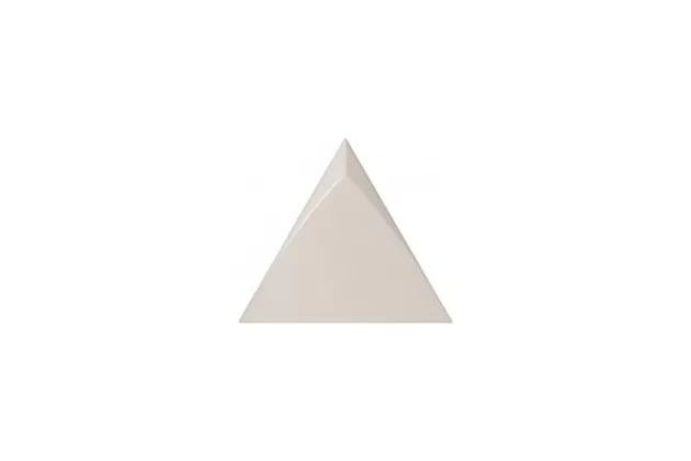 Magical 3 Tirol Greige 10,8x12,4 - Beżowa trójkątna płytka ścienna 3D
