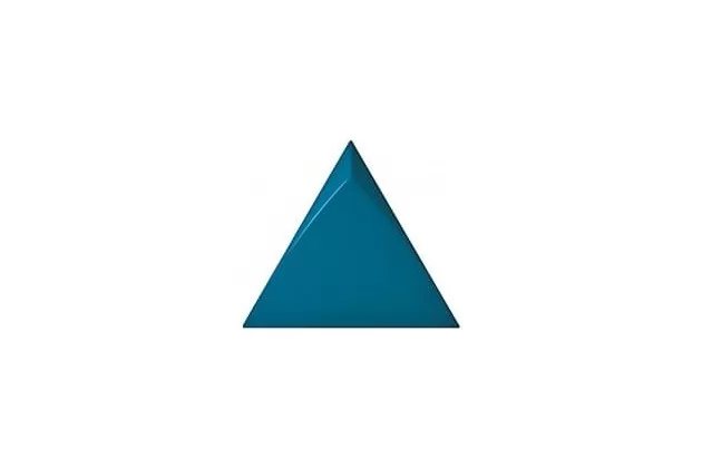 Magical 3 Tirol Electric Blue 10,8x12,4 - Niebieska trójkątna płytka ścienna 3D