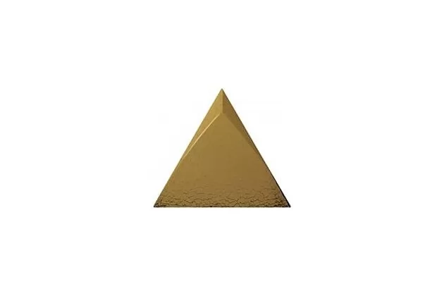 Magical 3 Tirol Metallic 10,8x12,4 - Złota płytka ścienna trójkątna 3D