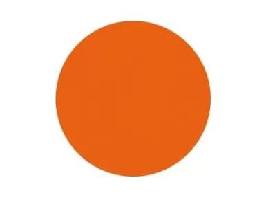 Sfera Naranja-3 śr. 43 cm. Pomarańczowa okrągła płytka gresowa.