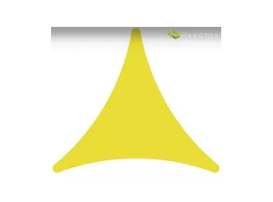 Sfera TEE Amarillo-1 14,3x12,5 cm. Żółta trójkątna płytka tarasowa.