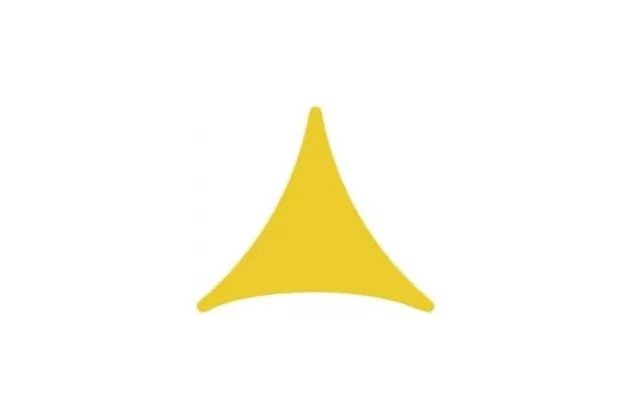 Sfera TEE Amarillo-2 14,3x12,5 cm. Żółta trójkątna płytka tarasowa.