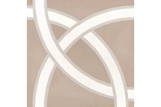 Caprice Loop Pastel 20x20 - Wzorzysta płytka gresowa