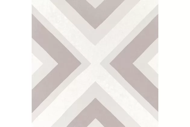 Caprice Square Pastel 20x20 - Wzorzysta płytka gresowa