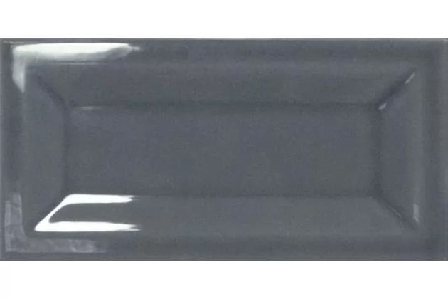 Evolution Inmetro Dark Grey 7,5x15 - Ciemno szara płytka ścienna