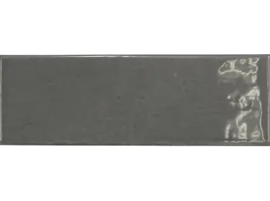 Country Graphite 6,5x20 - Grafitowa prostokątna płytka ścienna