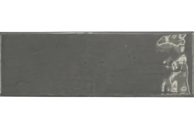 Country Graphite 6,5x20 - Grafitowa prostokątna płytka ścienna