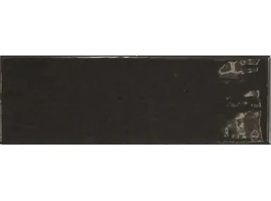 Country Anthracite 6,5x20 - Czarna prostokątna płytka ścienna