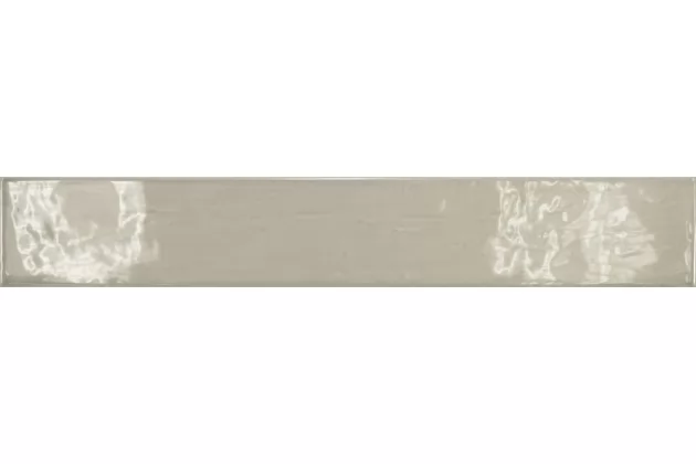 Country Grey Pearl 6,5x40 - Beżowa  prostokątna płytka ścienna