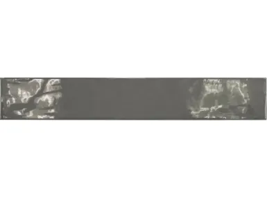 Country Graphite 6,5x40 - Grafitowa prostokątna płytka ścienna