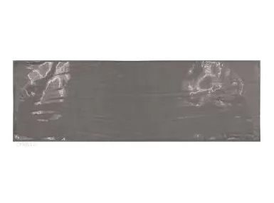Country Graphite 13,2x40 - Grafitowa prostokątna płytka ścienna