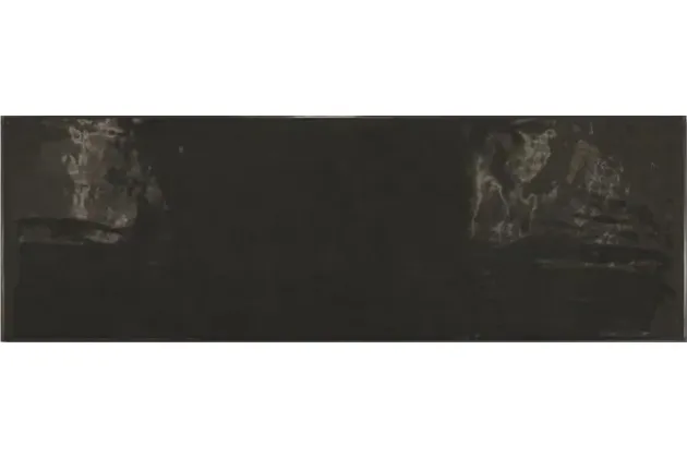 Country Anthracite 13,2x40 - Czarna prostokątna płytka ścienna