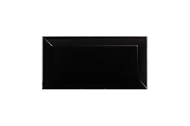 Metro Black Matt 10x20 - Czarna płytka ścienna