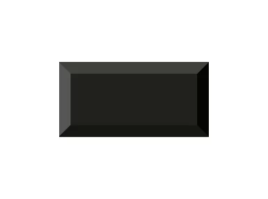 Metro Black Matt 7,5x15 - Czarna płytka ścienna