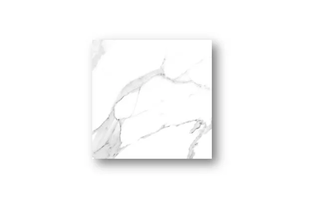 Swiss White Poler 60x60 - płytka imitująca biały marmur