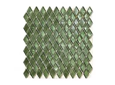 Diamond Gerais 25.9x26,6. Mozaika włoska zielona.