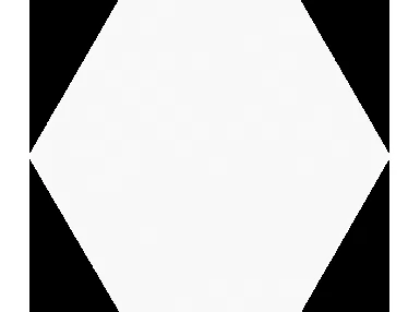Porto Hex 25 White 22x25. Biała płytka gresowa heksagonalna