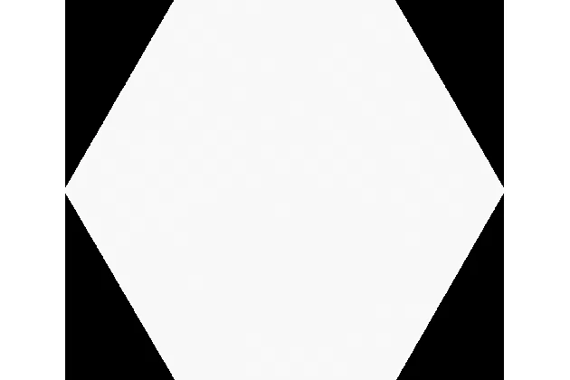 Porto Hex 25 White 22x25. Biała płytka gresowa heksagonalna