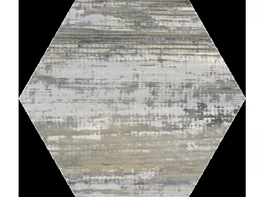 Suomi Grey 22x25. Drewnopodobna płytka heksagonalne