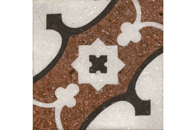 Rialto Mix Warm 25x25. Wzorzysta płytka gresowa