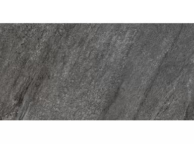 Tracia Charcoal 33x66. Czarna płytka imitująca kamień naturalny